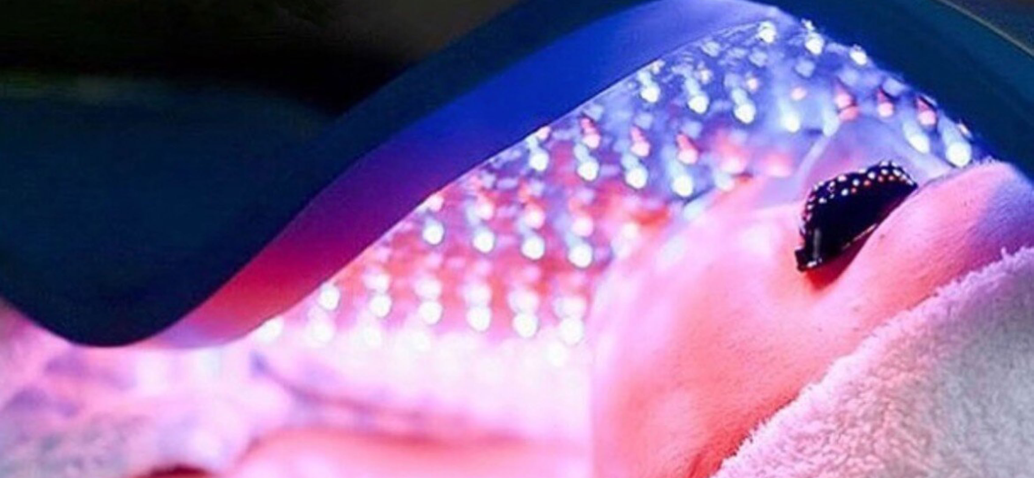 LED light therapy treatment designed to support skin wellness, relaxation and rejuvenation using Celluma technology.