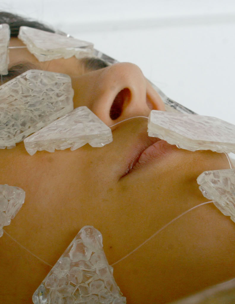 Holistic facial ritual combining quantum skincare, nervous system relaxation, emotional balance, and natural skin rejuvenation.